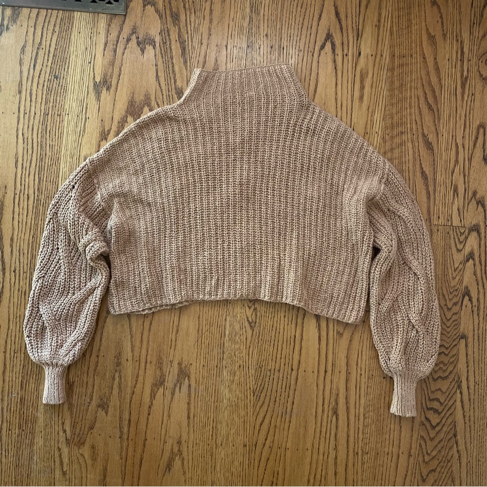 Free People Seasons Change Sweater Size S in Almond - Picture 9 of 13